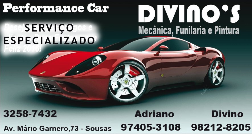 Divino’s – Mecânica, funilaria e pintura